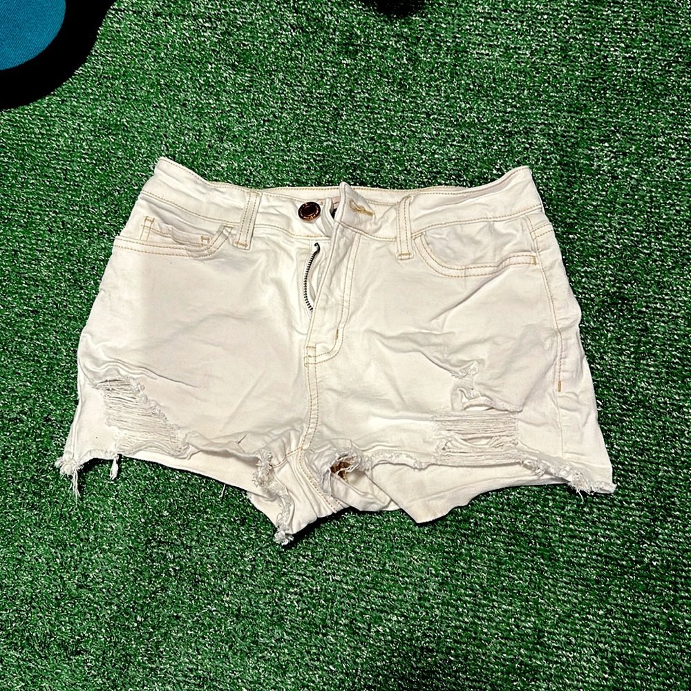 SO good for life high rise shortie shorts